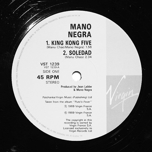 Mano Negra ~ King Kong Five (Vinyl) - Djungel & Jazz