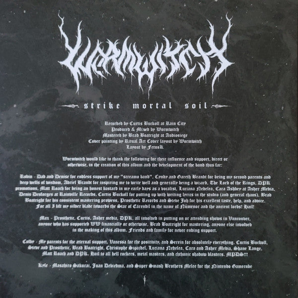 Wormwitch ~ Strike Mortal Soil (Vinyl) - Djungel & Jazz