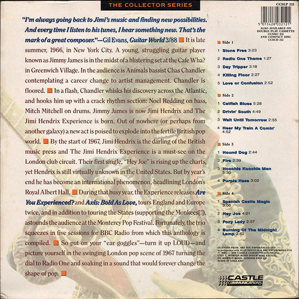 The Jimi Hendrix Experience ~ Radio One (Vinyl) - Djungel & Jazz