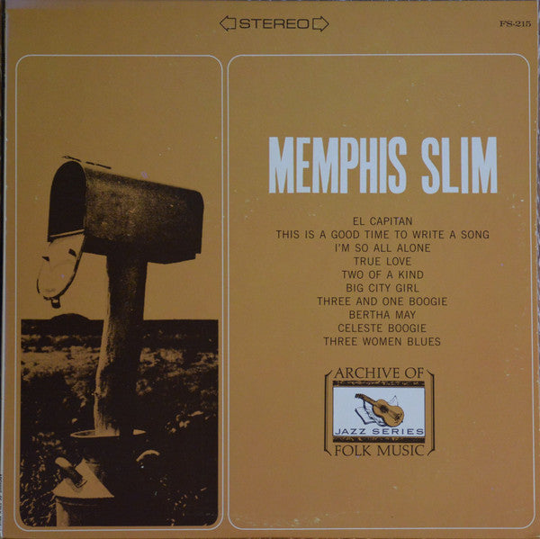 Memphis Slim ~ Memphis Slim (Vinyl) - Djungel & Jazz