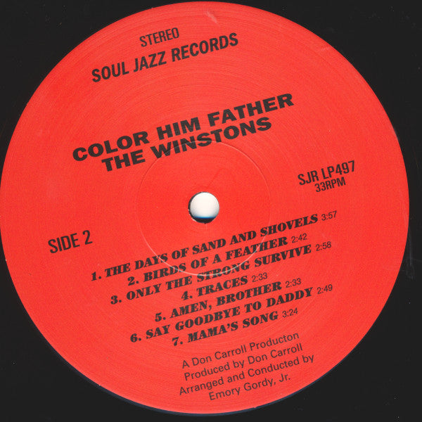 The Winstons ~ Color Him Father (Vinyl) - Djungel & Jazz