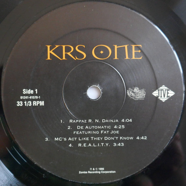 KRS One* : KRS One (2xLP, Album)