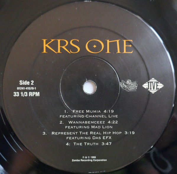 KRS-One : KRS One (2xLP, Album)