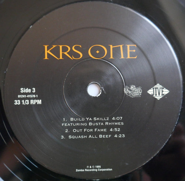 KRS One* : KRS One (2xLP, Album)