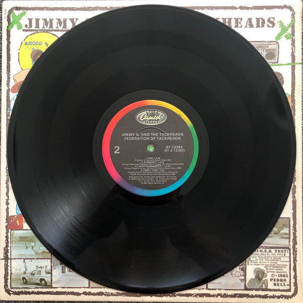 Jimmy G. & The Tackheads : The Federation Of Tackheads (LP, Album)