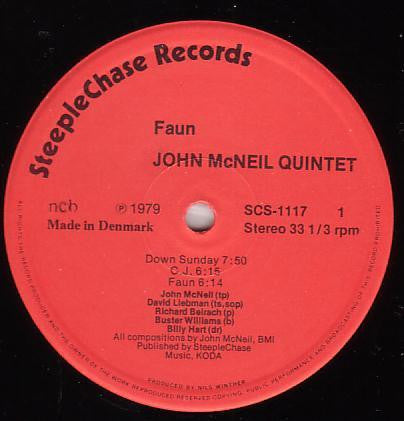 John McNeil Quintet : Faun (LP, Album)