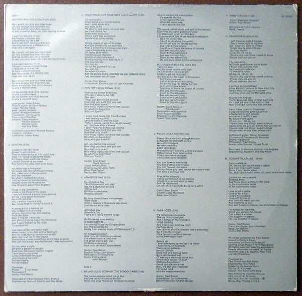 Paul Simon ~ Paul Simon (Vinyl) - Djungel & Jazz