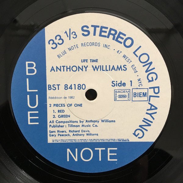 Anthony Williams ~ Life Time (Vinyl) - Djungel & Jazz