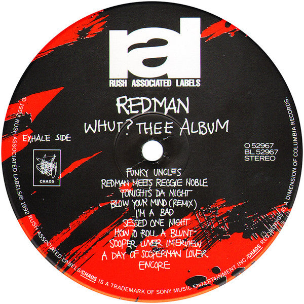Redman ~ Whut? Thee Album (Vinyl) - Djungel & Jazz