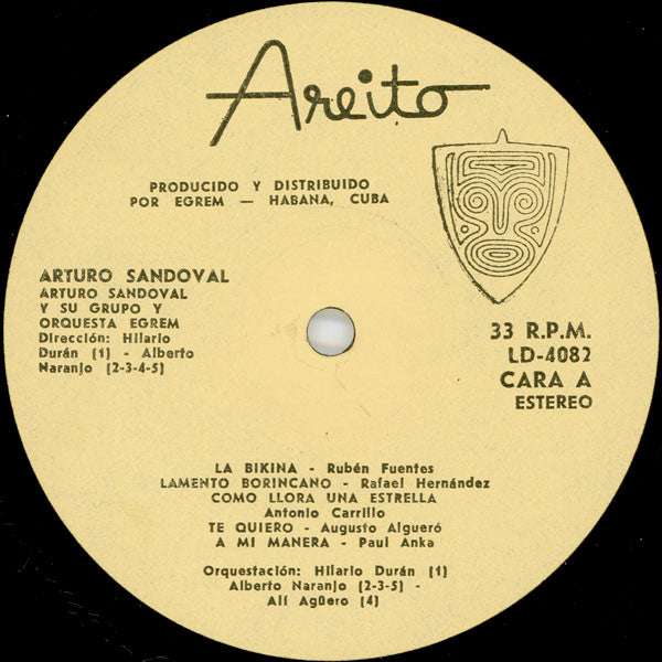 Arturo Sandoval ~ Arturo Sandoval (Vinyl) - Djungel & Jazz