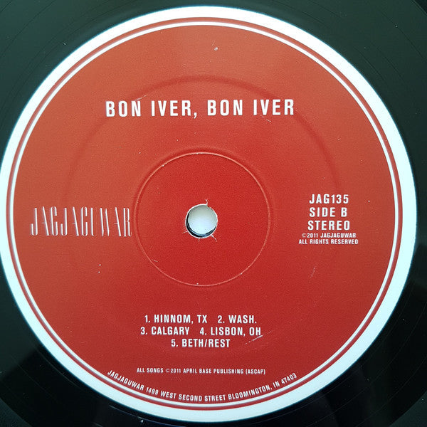Bon Iver ~ Bon Iver, Bon Iver (Vinyl) - Djungel & Jazz