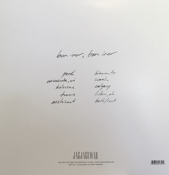 Bon Iver ~ Bon Iver, Bon Iver (Vinyl) - Djungel & Jazz