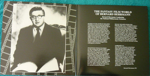 Bernard Herrmann ~ The Fantasy Film World Of Bernard Herrmann (Vinyl) - Djungel & Jazz