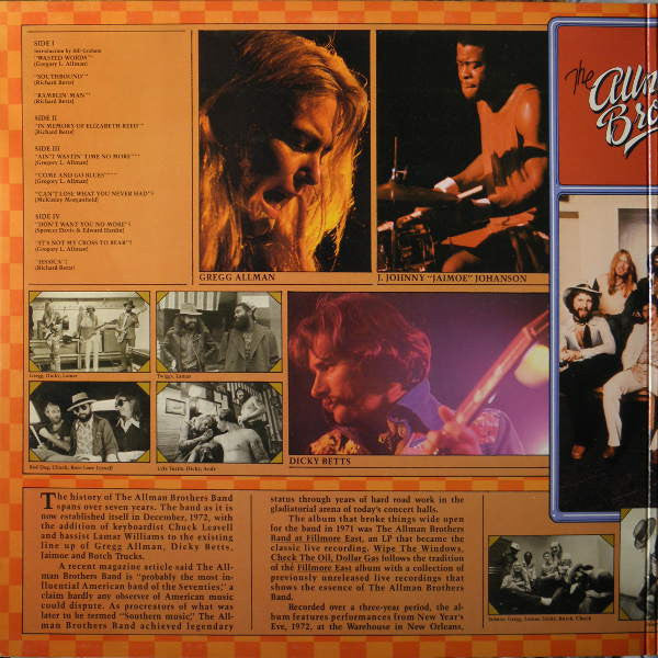 The Allman Brothers Band ~ Wipe The Windows, Check The Oil, Dollar Gas (Vinyl) - Djungel & Jazz
