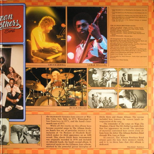 The Allman Brothers Band ~ Wipe The Windows, Check The Oil, Dollar Gas (Vinyl) - Djungel & Jazz
