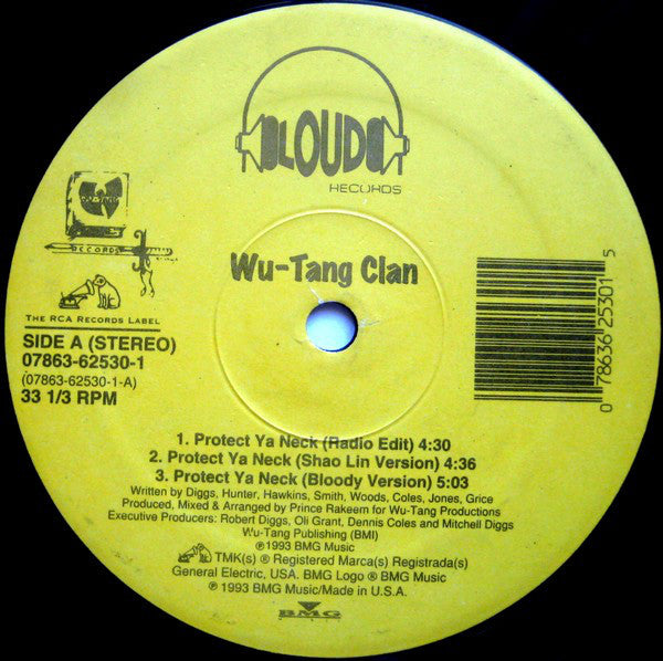 Wu-Tang Clan ~ Protect Ya Neck (Vinyl) - Djungel & Jazz