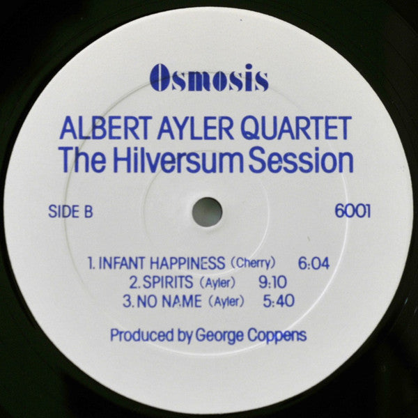 Albert Ayler Quartet ~ The Hilversum Session (Vinyl) - Djungel & Jazz