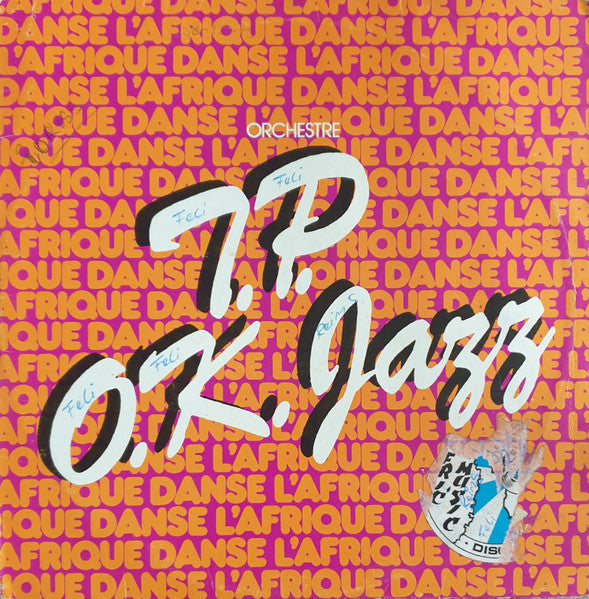 Orchestre T.P.O.K. Jazz ~ L'Afrique Danse Avec L'Orchestre T.P. O.K. Jazz (Vinyl) - Djungel & Jazz