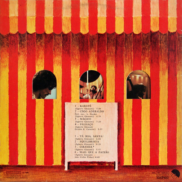 Egberto Gismonti : Circense (LP, Album, Die)