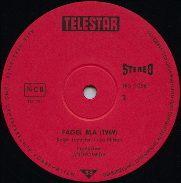 Ralph Lundsten / Leo Nilson ~ Tellus / Fågel Blå (Vinyl) - Djungel & Jazz