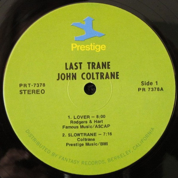 John Coltrane ~ The Last Trane (Vinyl) - Djungel & Jazz