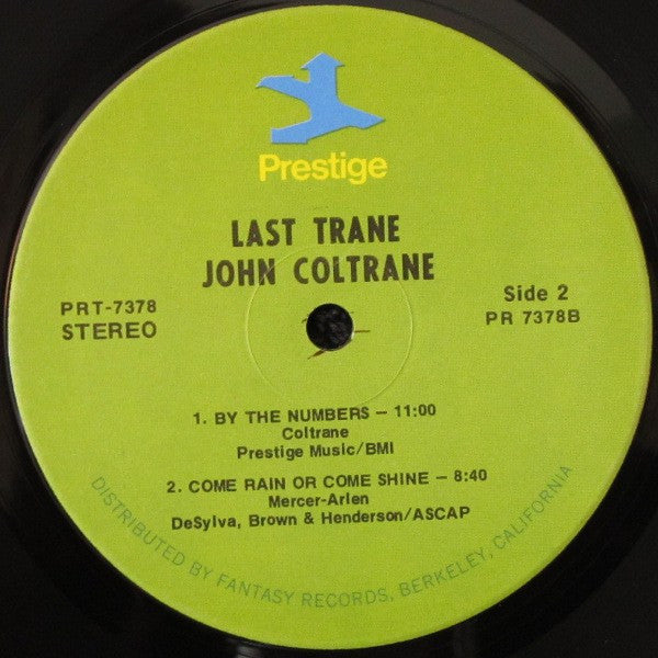 John Coltrane ~ The Last Trane (Vinyl) - Djungel & Jazz