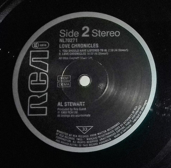 Al Stewart ~ Love Chronicles (Vinyl) - Djungel & Jazz