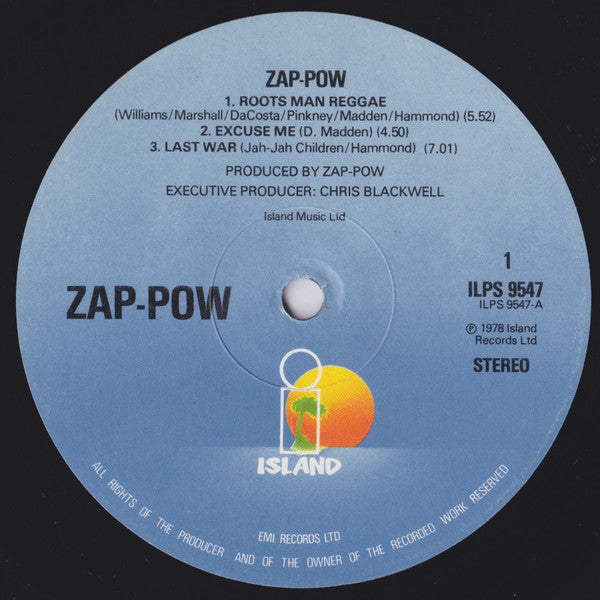 Zap Pow ~ Zap Pow (Vinyl) - Djungel & Jazz