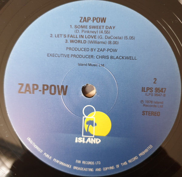 Zap Pow ~ Zap Pow (Vinyl) - Djungel & Jazz