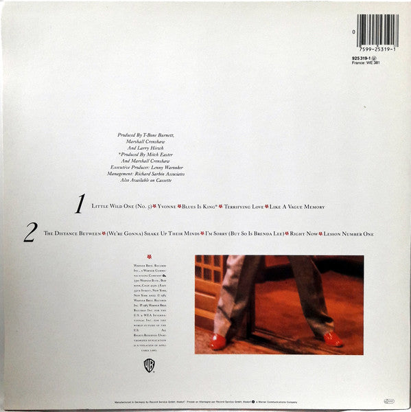 Marshall Crenshaw ~ Downtown (Vinyl) - Djungel & Jazz