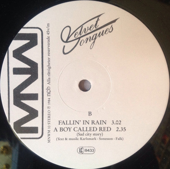 Velvet Tongues ~ Baby Blue (Vinyl) - Djungel & Jazz