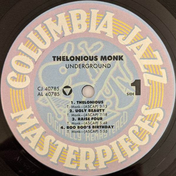 Thelonious Monk ~ Underground (Vinyl) - Djungel & Jazz