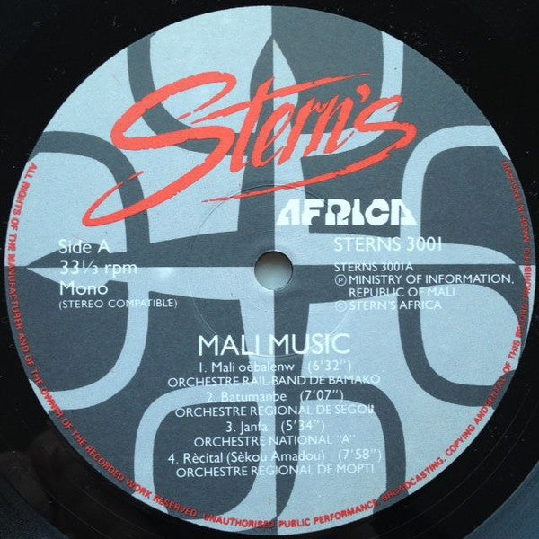 Various ~ Mali Music (Vinyl) - Djungel & Jazz