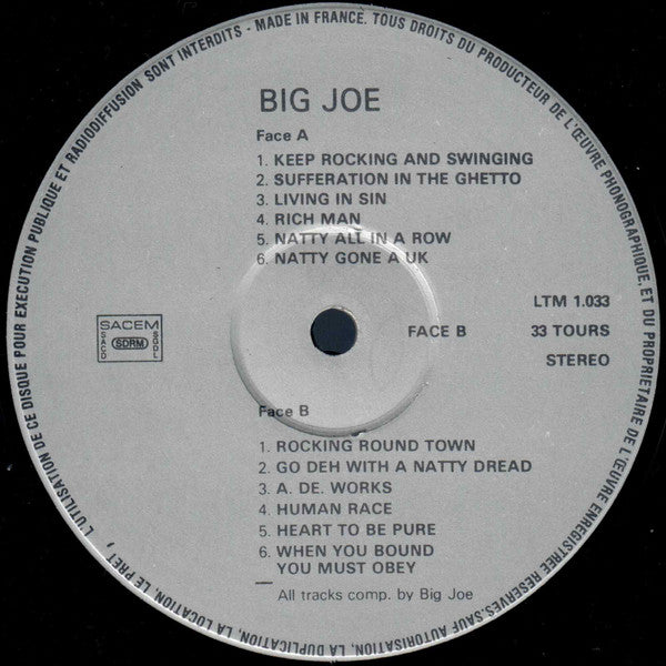 Big Joe : Keep Rocking And Swinging (LP, Album)