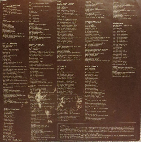 Hot Salsa : Maldito Primitivo (LP, Album)