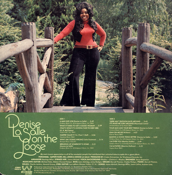 Denise LaSalle ~ On The Loose (Vinyl) - Djungel & Jazz