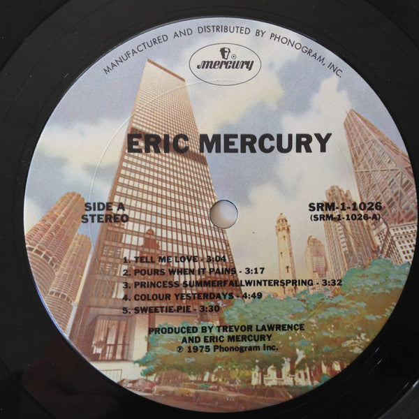 Eric Mercury ~ Eric Mercury (Vinyl) - Djungel & Jazz
