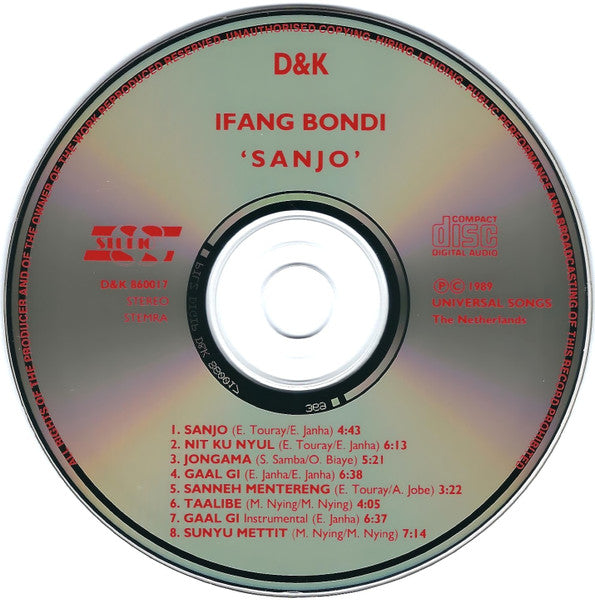 Ifang Bondi ~ Sanjo (Vinyl) - Djungel & Jazz