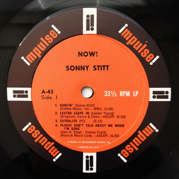 Sonny Stitt ~ Now! (Vinyl) - Djungel & Jazz