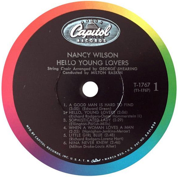 Nancy Wilson ~ Hello Young Lovers (Vinyl) - Djungel & Jazz