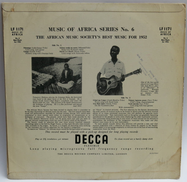 Various ~ Music Of Africa Series No. 6 (Vinyl) - Djungel & Jazz