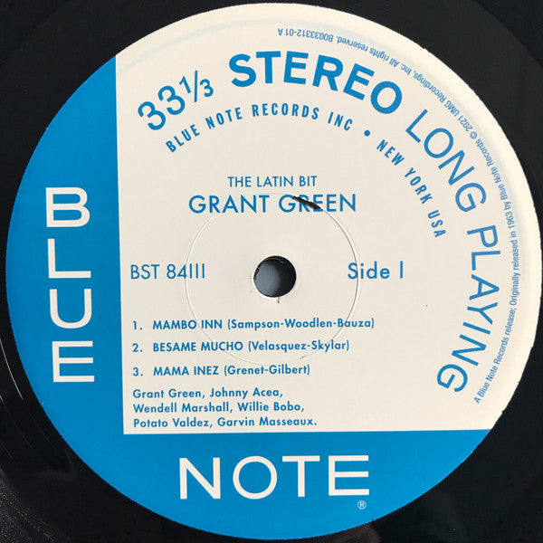 Grant Green ~ The Latin Bit (Vinyl) - Djungel & Jazz