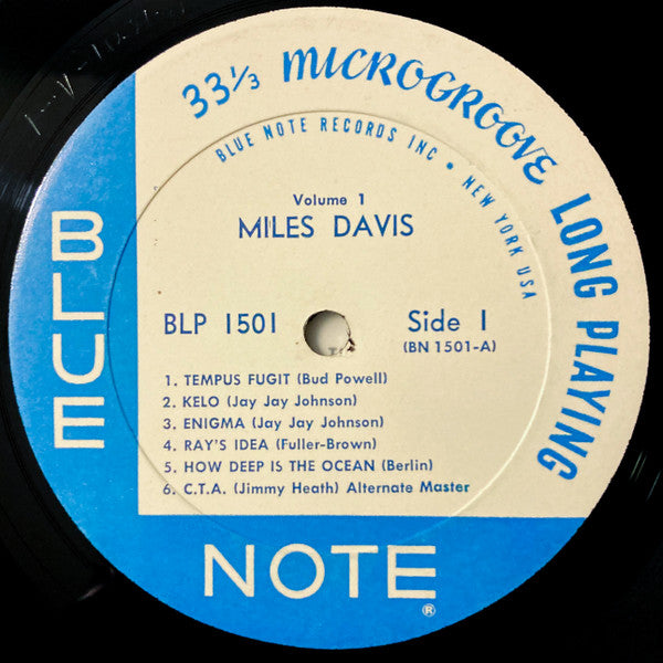 Miles Davis : Volume 1 (LP, Comp, Mono, RE, RP)