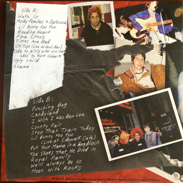 The Moldy Peaches : Origin Story 1994-1999 (LP, Comp)