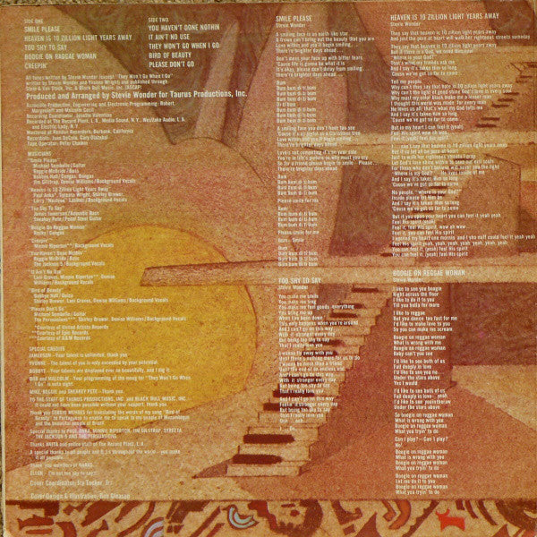 Stevie Wonder ~ Fulfillingness' First Finale (Vinyl) - Djungel & Jazz