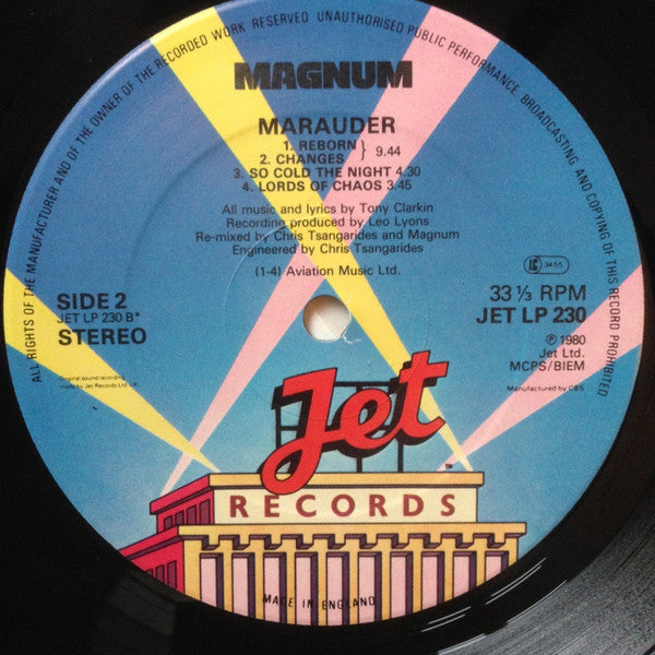 Magnum  ~ Marauder (Vinyl) - Djungel & Jazz