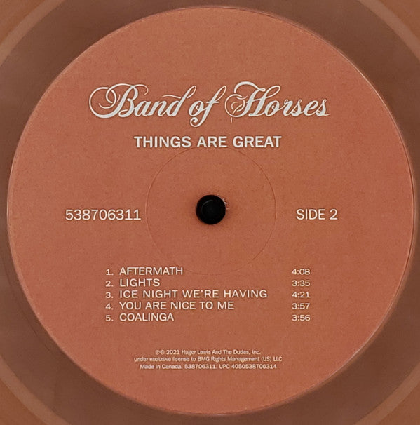 Band Of Horses ~ Things Are Great (Vinyl) - Djungel & Jazz