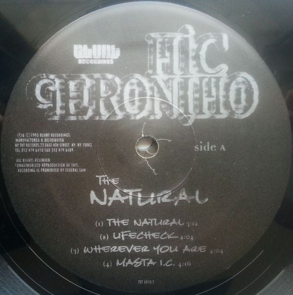 Mic Geronimo ~ The Natural (Vinyl) - Djungel & Jazz