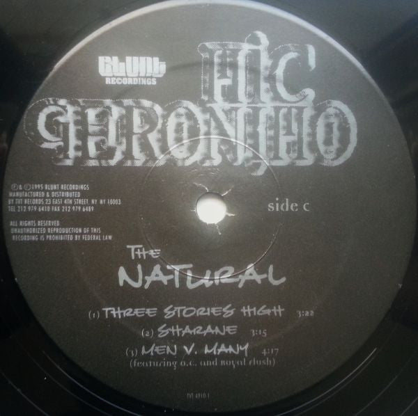 Mic Geronimo ~ The Natural (Vinyl) - Djungel & Jazz