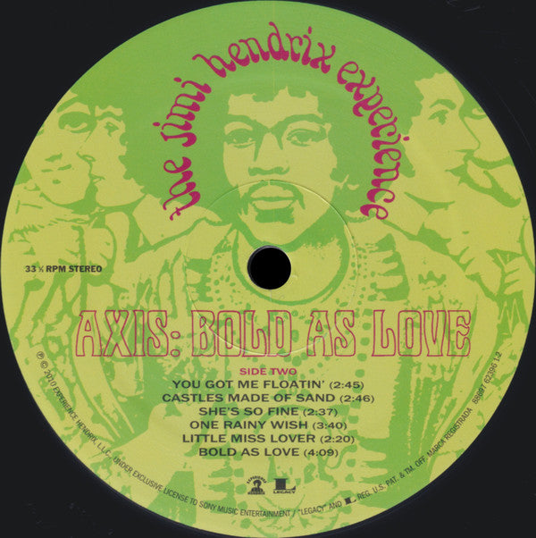 The Jimi Hendrix Experience ~ Axis: Bold As Love (Vinyl) - Djungel & Jazz